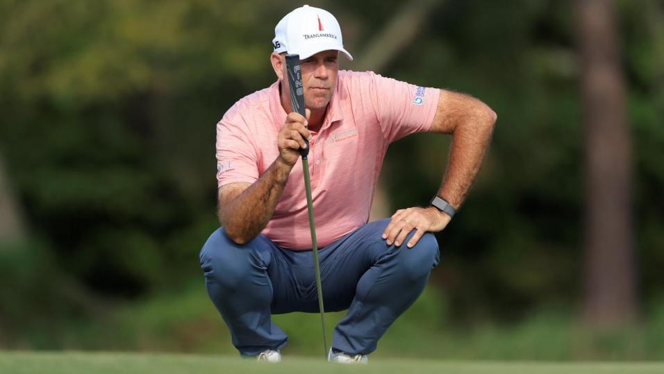 Golfer Stewart Cink